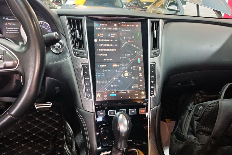 英菲尼迪Q50 2014款 2.0T 豪华运动版中控内饰16