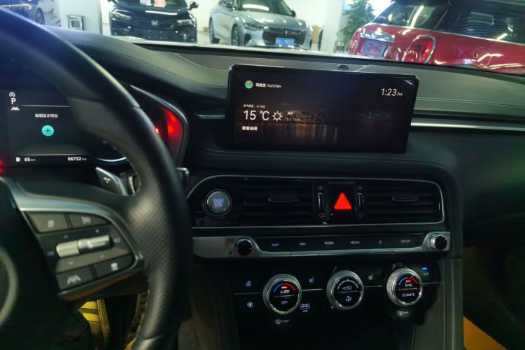 捷尼赛思G70 2021款 2.0T 后驱豪华版中控内饰16