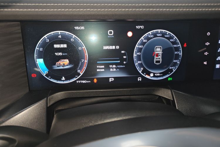 坦克300 2023款 越野版 2.0T 挑战者中控内饰14