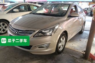 现代 瑞纳 2014款 1.4L 自动智能型GLS