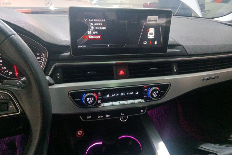奥迪A4L 2019款 45 TFSI quattro 个性运动版 国VI中控内饰16