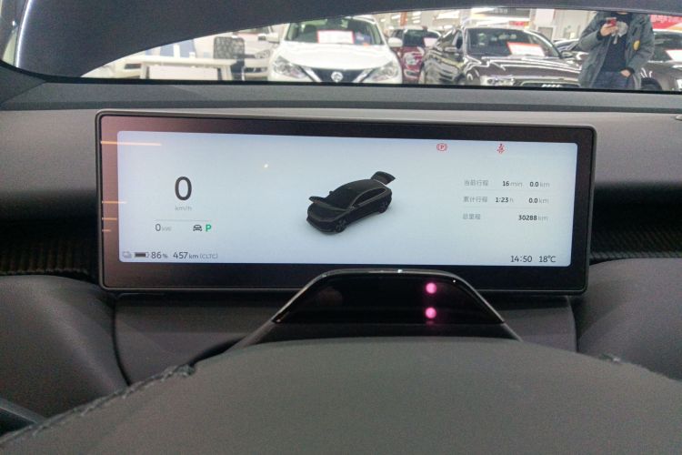 蔚来ET5T 2024款 75kWh Touring中控内饰14