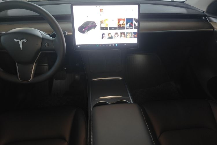 特斯拉 Model Y 2021款 标准续航后驱版中控内饰16