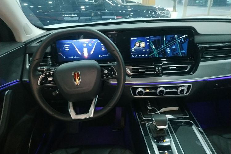 红旗HS5 2023款 2.0T 旗享Pro版中控内饰13