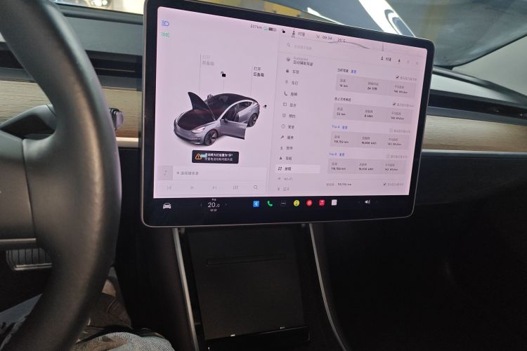 特斯拉 Model 3(进口) 2019款 长续航后驱版中控内饰16