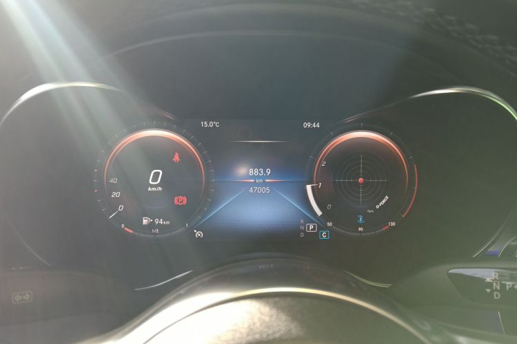 奔驰C级 2020款 改款 C 200 L 时尚型运动版中控内饰14