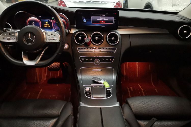 奔驰C级 2021款 C 260 L 运动星耀臻藏版中控内饰16