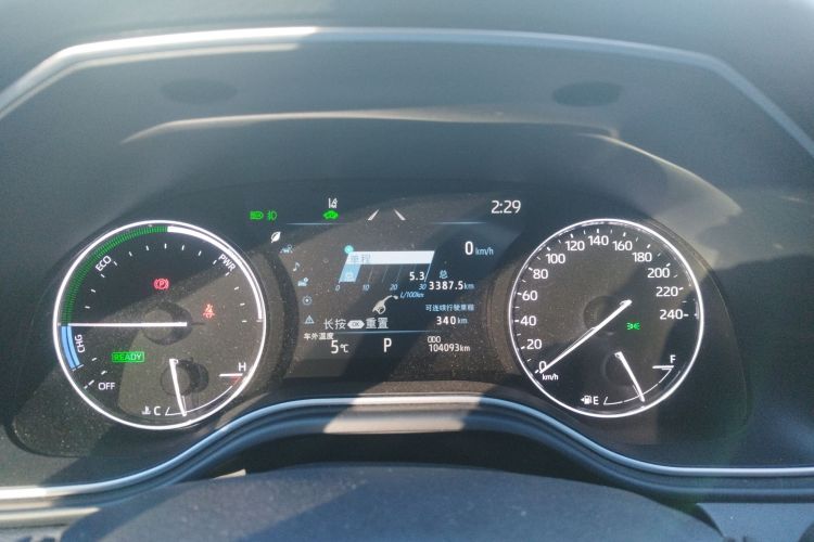 丰田 亚洲龙 2022款 双擎 2.5L 豪华版局部细节14