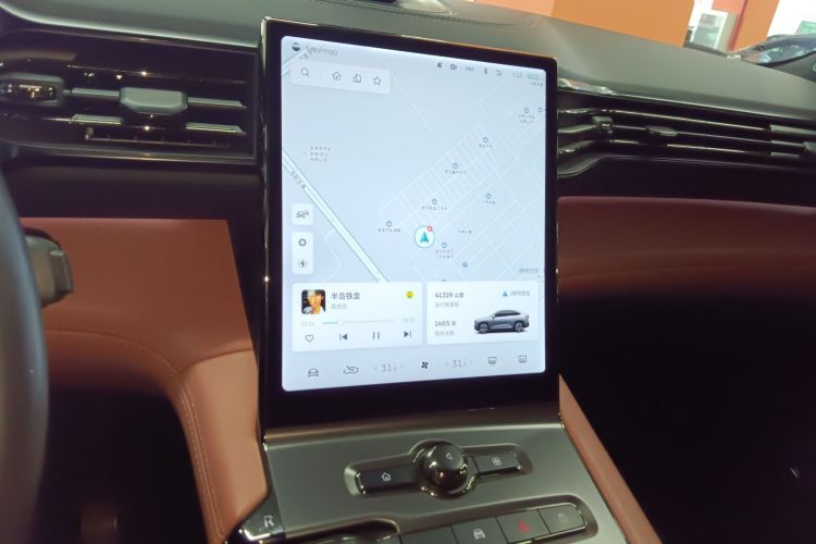 蔚来EC6 2020款 430KM 运动版中控内饰16