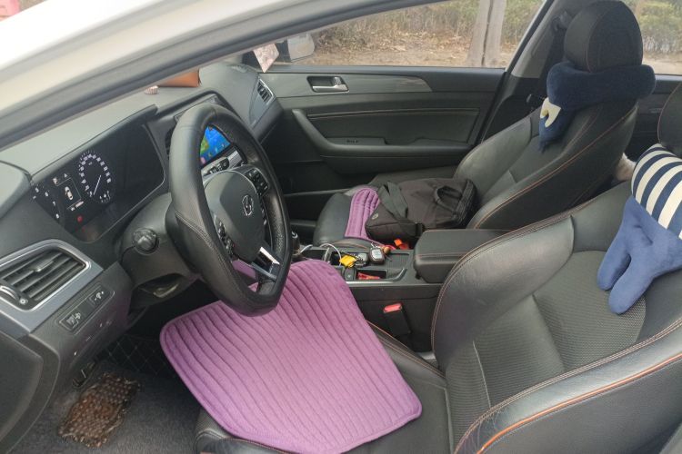 现代 索纳塔 2015款 1.6T GLS智能型中控内饰19