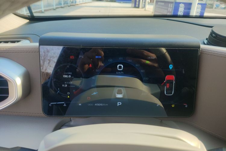 吉利汽车 吉利icon 2022款 1.5TD 青鸢限量款中控内饰14