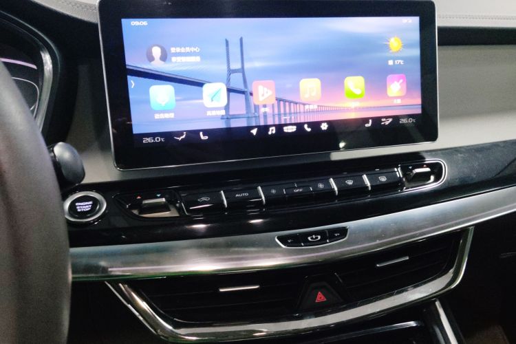 吉利汽车 嘉际 2019款 1.5TD MHEV DCT臻享型中控内饰16
