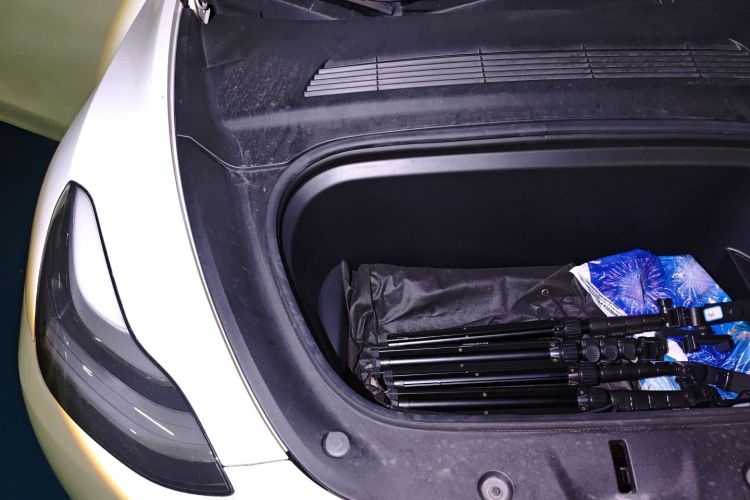 特斯拉 Model Y 2021款 Performance高性能全轮驱动版局部细节9006