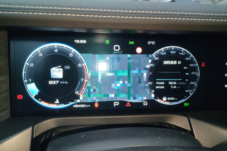 坦克300 2023款 越野版 2.0T 挑战者中控内饰14