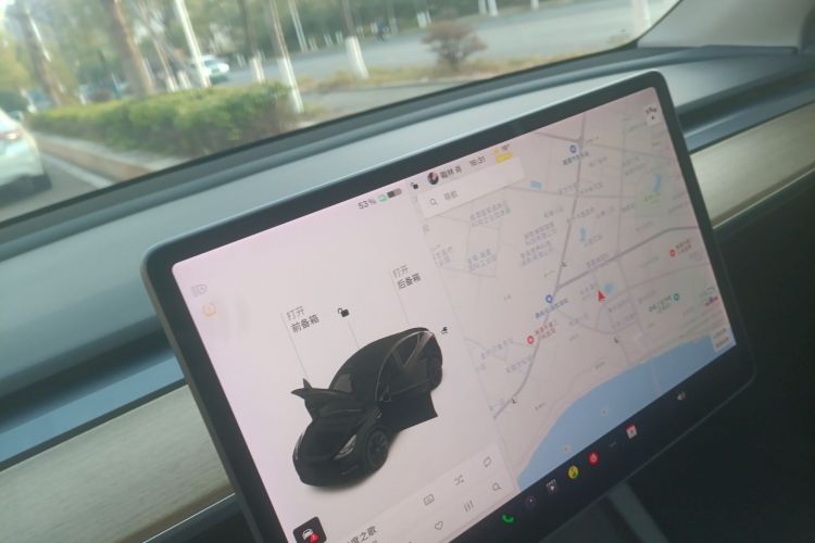 特斯拉 Model Y 2021款 标准续航后驱版中控内饰16