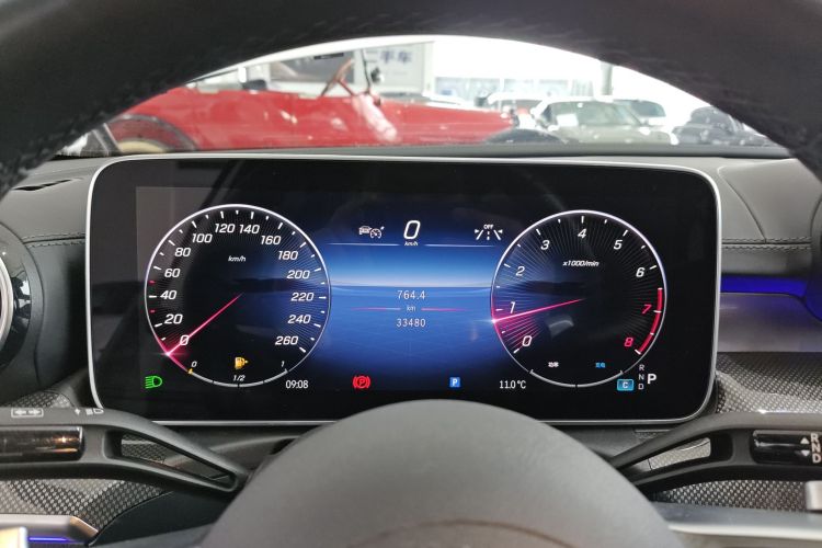 奔驰C级 2023款 改款 C 260 L 运动版中控内饰14