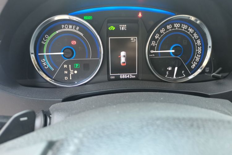 丰田 卡罗拉 2016款 双擎 1.8L E-CVT精英版中控内饰15