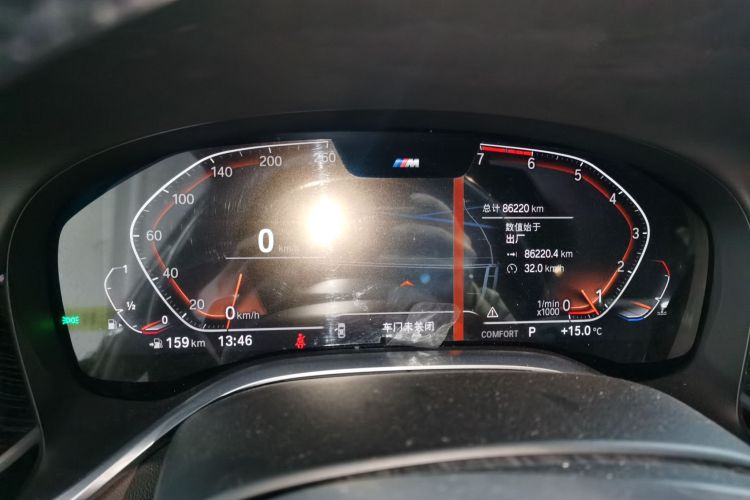 宝马7系 2019款 改款 730Li M运动套装中控内饰14