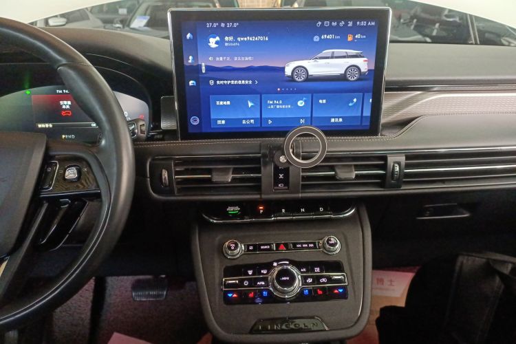 林肯 冒险家 2022款 2.0T 两驱尊享版中控内饰16