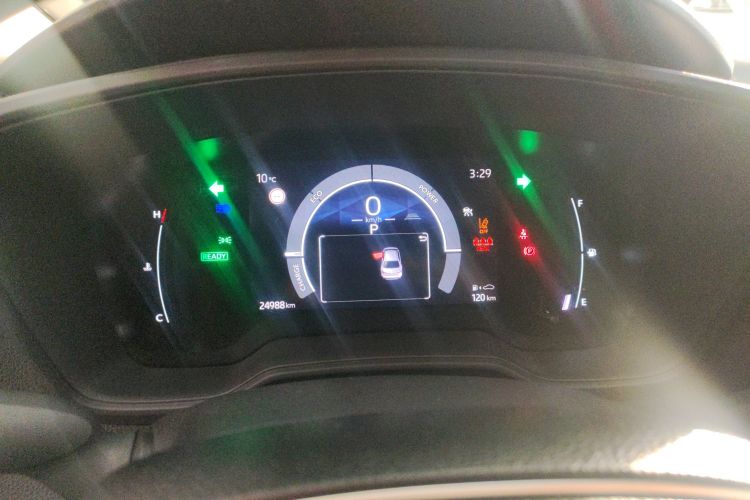 丰田 卡罗拉 2023款 1.8L 智能电混双擎 精英版中控内饰14