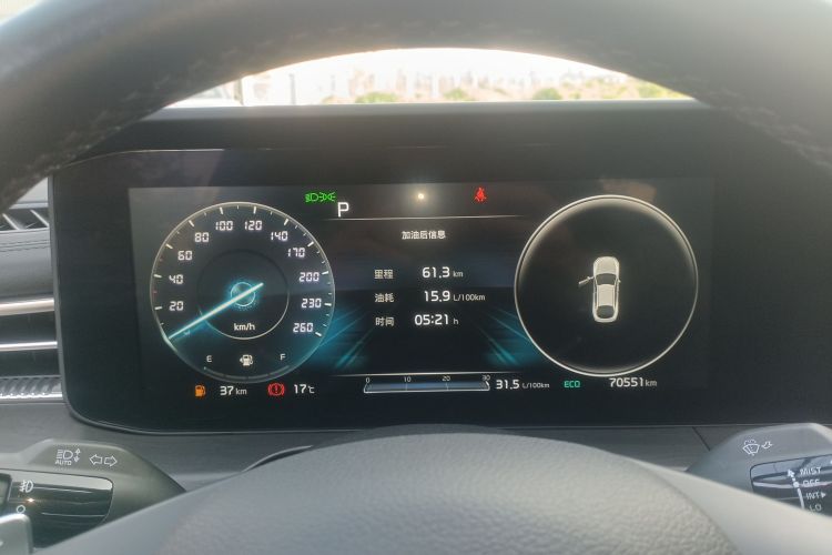 起亚K5 2021款 270T CVVD 焕新版中控内饰14