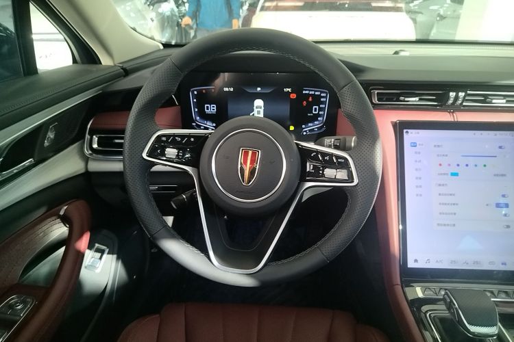 红旗H5 2024款 1.5T DCT智联旗韵版中控内饰13