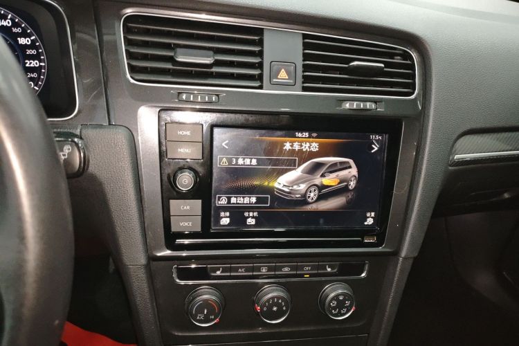 大众 高尔夫 2019款 280TSI DSG豪华型 国VI中控内饰16