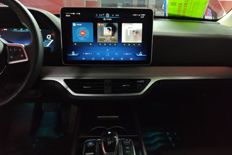 比亚迪 唐新能源 2019款 EV600D 四驱智联创领型中控内饰16