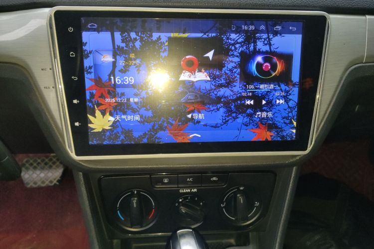 大众 朗逸 2017款 1.6L 自动风尚版中控内饰16