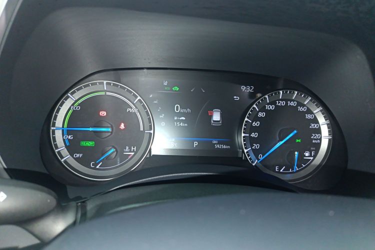 丰田 汉兰达 2022款 双擎 2.5L 四驱尊贵版 7座中控内饰14