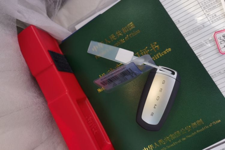 吉利银河 2025款 210km 熊猫骑士中控内饰7001