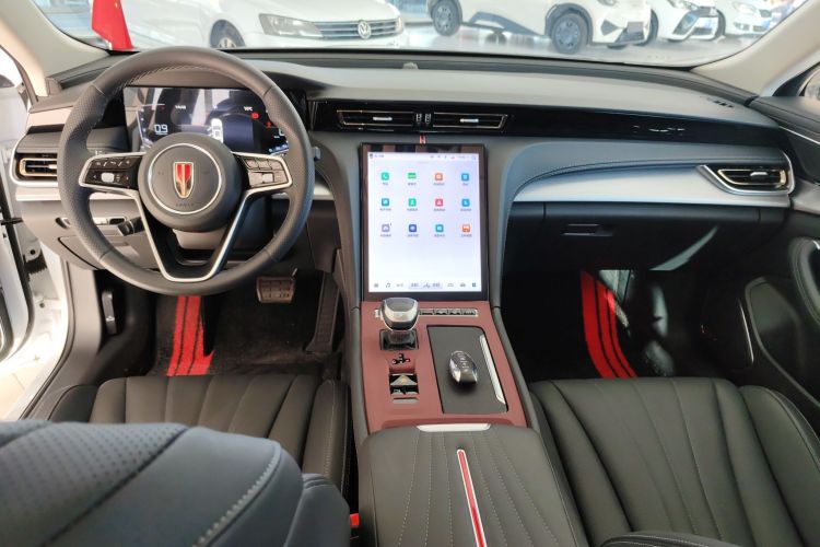 红旗H5 2024款 1.5T DCT智联旗韵版中控内饰12