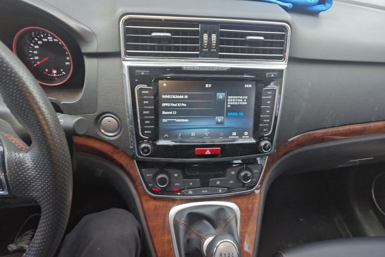 哈弗H6 2017款 红标 运动版 1.5T 手动两驱精英型中控内饰16