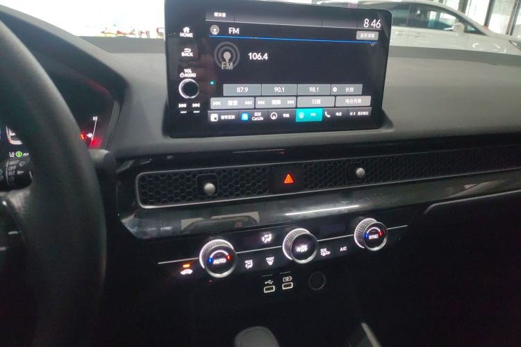 本田 思域 2022款 240TURBO CVT劲动版中控内饰16