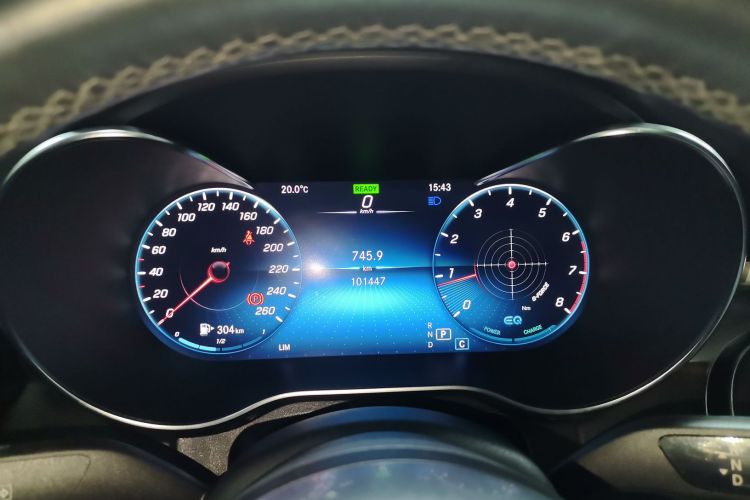 奔驰C级 2020款 改款 C 260 L 运动版中控内饰14