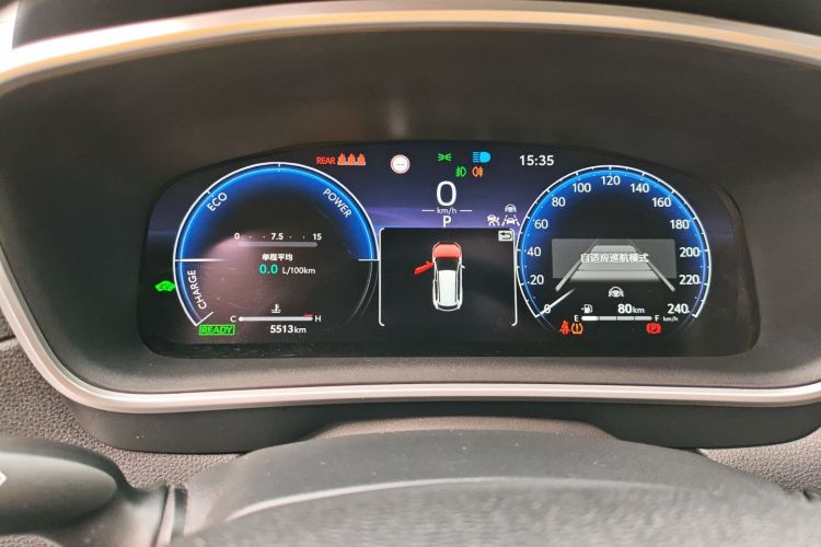 丰田 锋兰达 2023款 2.0L 智能电混双擎 尊贵版中控内饰14