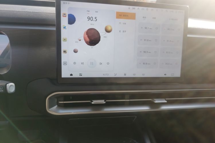 北京越野 北京BJ30 2024款 1.5T 轻野Pro版中控内饰16