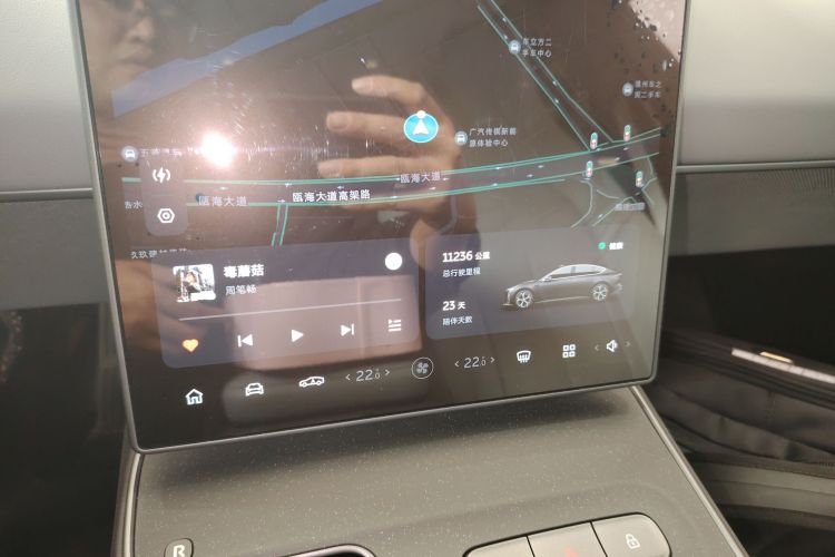 蔚来ET5 2024款 75kWh中控内饰14