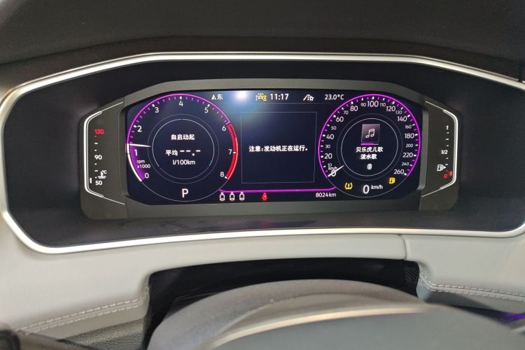 大众 探岳 2023款 改款 380TSI 四驱R-Line高能版中控内饰14