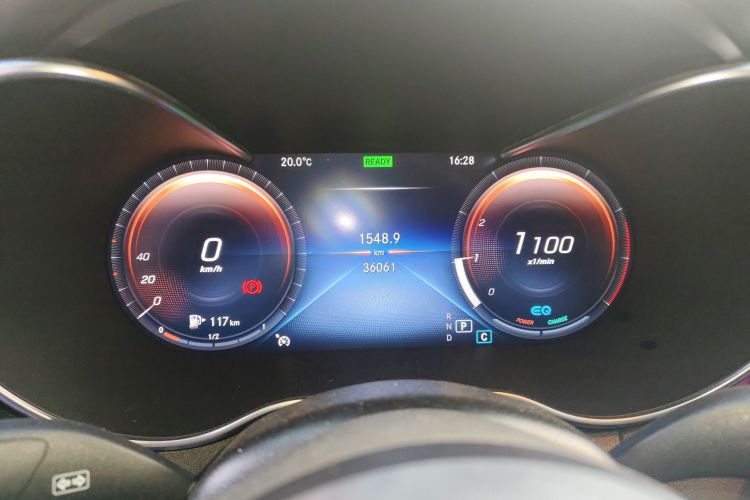 奔驰C级(进口) 2021款 C 260 轿跑车中控内饰14