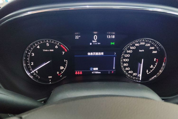 凯迪拉克CT5 2022款 28T 豪华型（标准版）中控内饰14