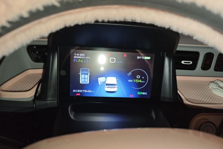 五菱汽车 宏光MINIEV 2022款 马卡龙臻享款 三元锂中控内饰14