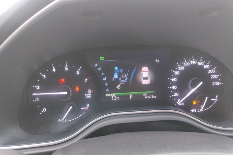 丰田 亚洲龙 2021款 2.5L 豪华版中控内饰14