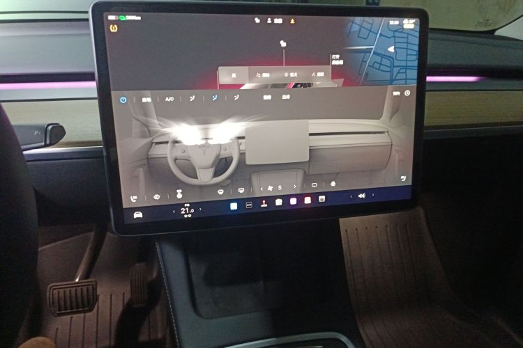 特斯拉 Model Y 2022款 后轮驱动版中控内饰16