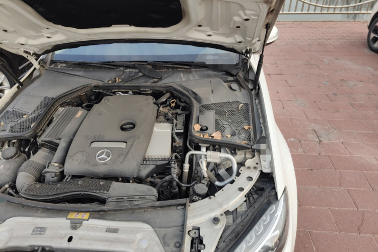 奔驰C级 2017款 改款 C 200 L 运动版局部细节9007