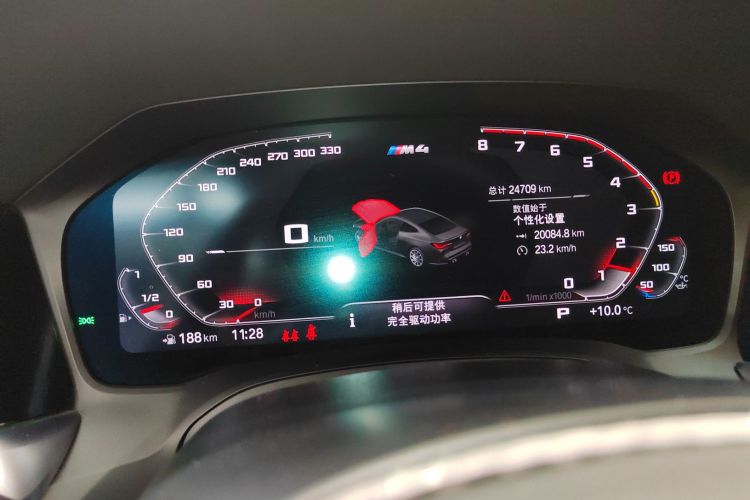 宝马M4 2021款 M4双门轿跑车 雷霆版中控内饰14