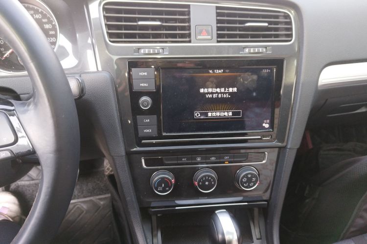 大众 高尔夫 2019款 1.6L 自动舒适型 国V中控内饰16