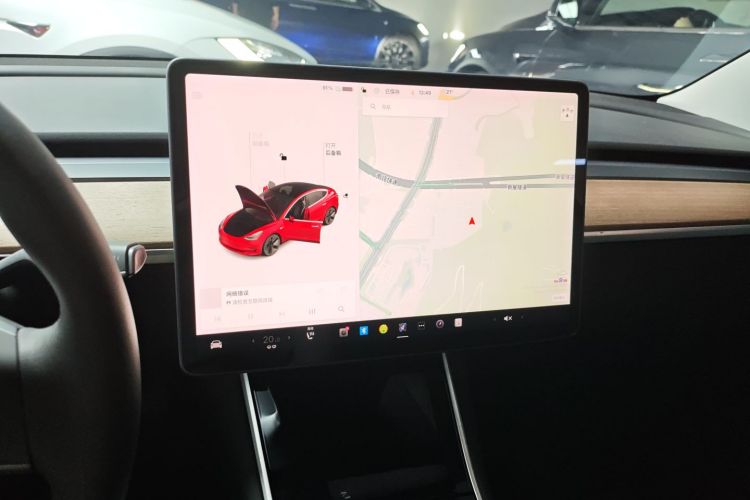 特斯拉 Model 3 2020款 改款 标准续航后驱升级版中控内饰16