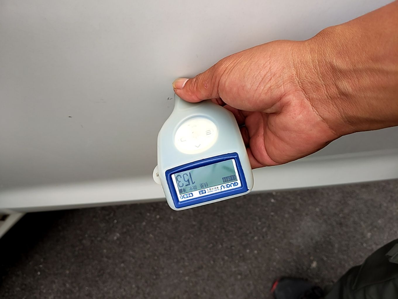 Передняя левая дверь: заменялся, окрашен