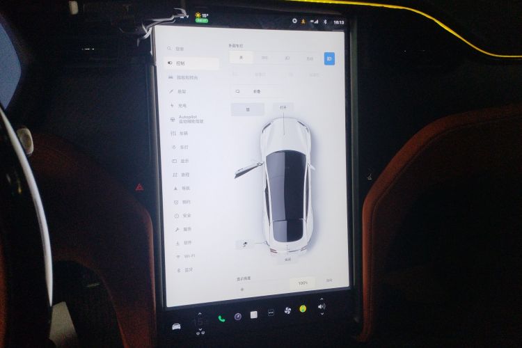 特斯拉 Model S 2020款 长续航升级版中控内饰16